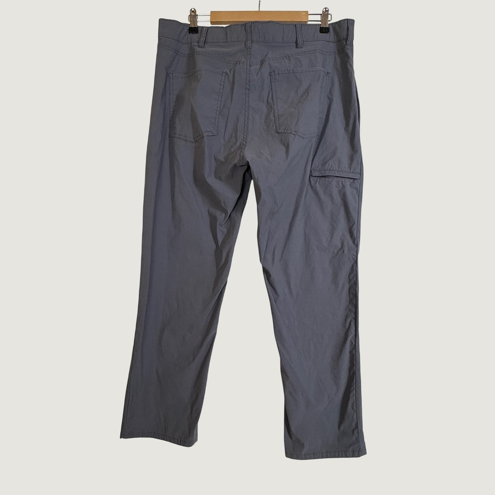 Member's Mark Denali Pant Straight Fit Hiking Utility Charcoal Sky Grey 36x32 - Picture 2 of 5